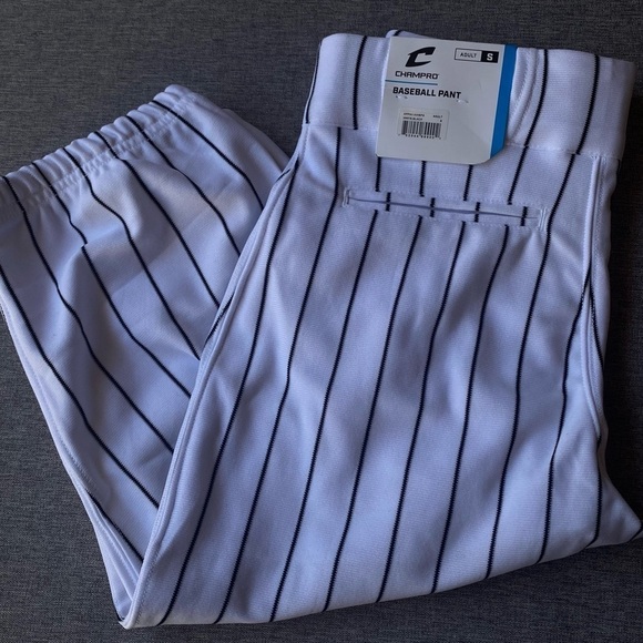 CHAMPRO Men' Triple Crown Classic Baseball Knickers with Pinstripes, Adult Small - Picture 6 of 8